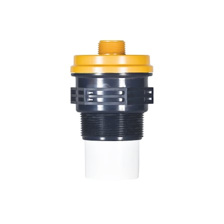 Apg Ultrasonic Level Sensor Range: 1-25 feet for liquids, Range: 1-10 feet for solids, M12 electrical connector LPU-2428-M